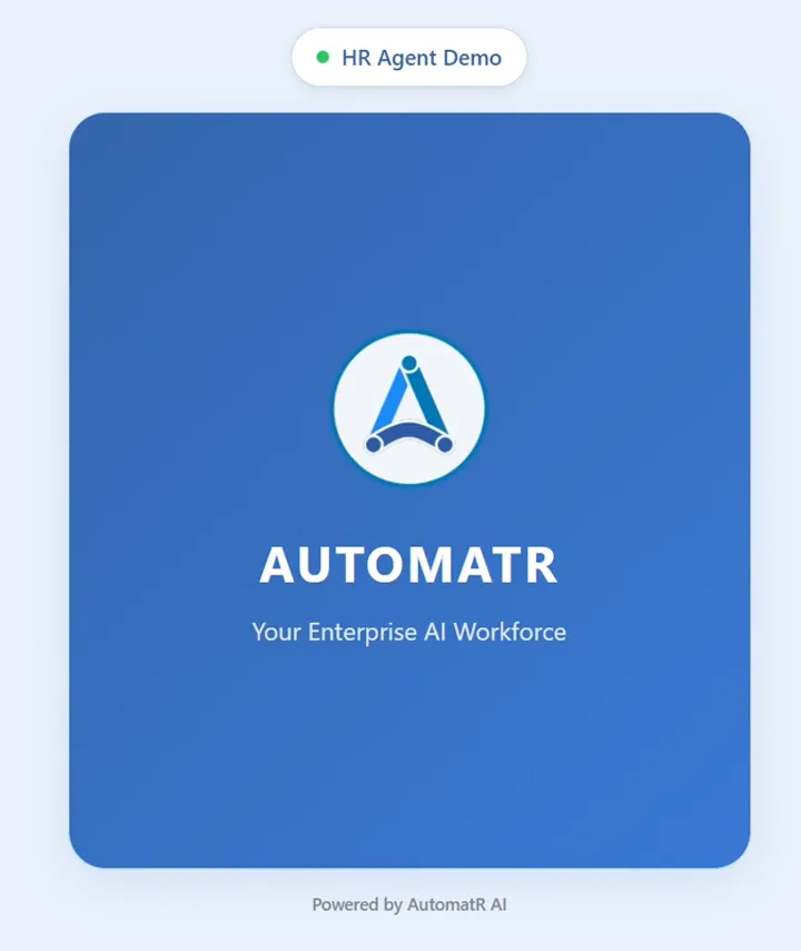 AutomatR chat assistant demo